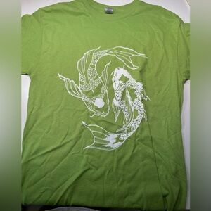 Koi Fish Oversized Graphic Tee